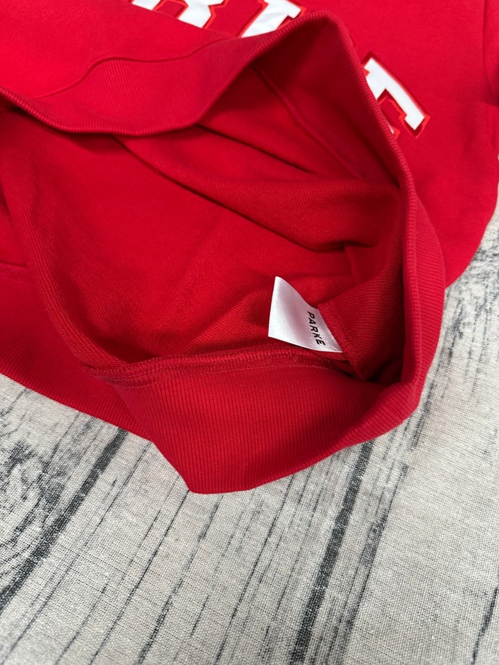 Parke Vintage College Style Red Pullover - Picture 6 of 6